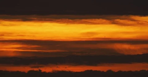 Sunrise shot from Ormond Beach, FL.  December 25th, 2017 Stock Footage 84183660