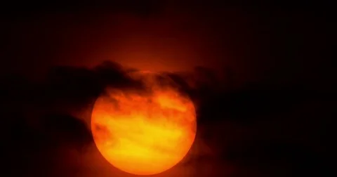 Sunrise shot from Ormond Beach, FL.  December 25th, 2017 Stock Footage 84239144