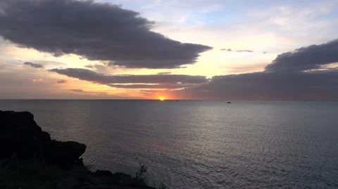 Sunrise in Sicily Stock Footage 62803610