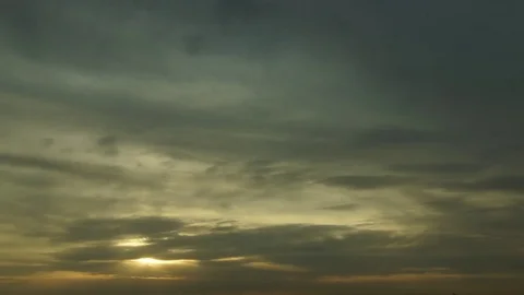 Sunrise Sky Clouds Stock Footage 75114126