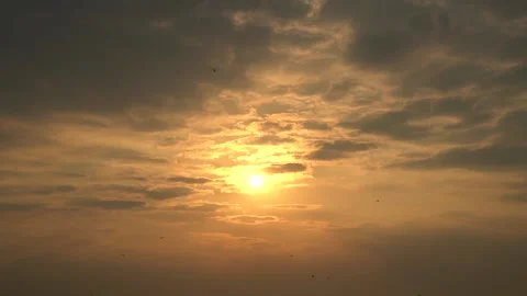 Sunrise Sky Summer Light Time-lapse photography Stock Footage 157257834
