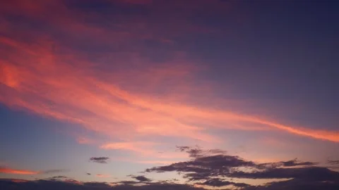 A sunrise sky timelapse. Stock Footage 312017238