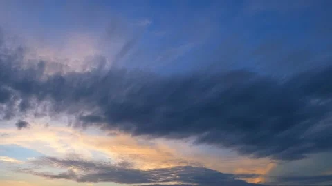 A sunrise sky timelapse. Stock Footage 317076560