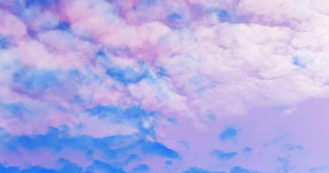 Sunrise soft cloudy cloudscape with swirling and flying clouds Видео 241772740