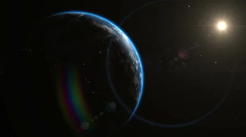 Sunrise from space. Earth from space. 스톡 동영상 8652229