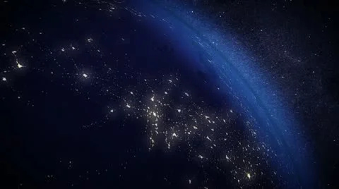 Sunrise from space 스톡 동영상 10817579