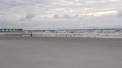 Sunrise with Storm Clouds 2 스톡 동영상 34005270