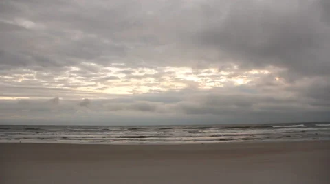 Sunrise with Storm Clouds 3 스톡 동영상 34006722