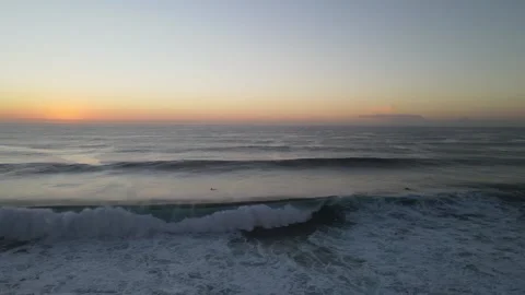 Sunrise surf Stock Footage 235581714