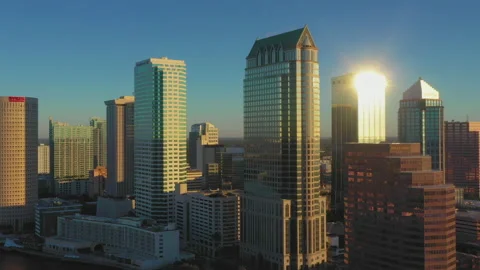 Sunrise Tampa, FL 库存影片 155177161