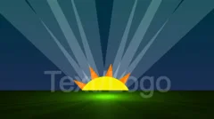 Sunrise Template Stock After Effects