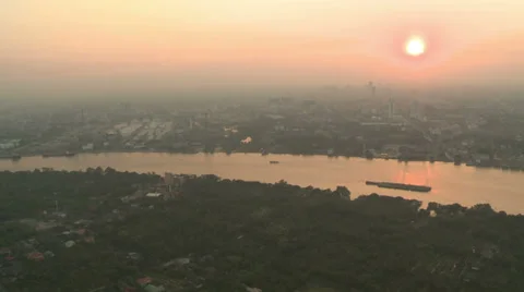 Sunrise in Thailand Stock Footage 33597072