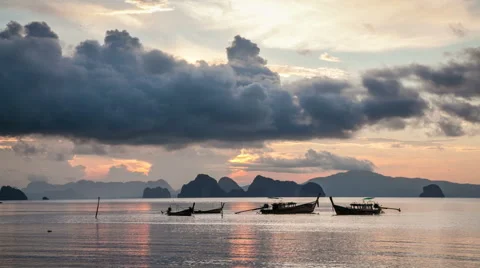 Sunrise in Thailand Stock Footage 59002453