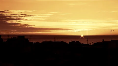 Sunrise time lapse 04 Stock Footage 932297