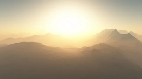 Sunrise time lapse animation for opening daily life Vídeo Stock 46134103