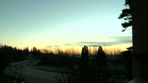 Sunrise time lapse 库存影片 10806183