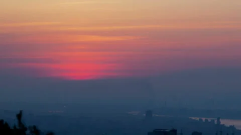 Sunrise, Time Lapse Stock Footage 22519457