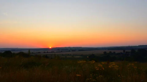 Sunrise. Time lapse. Vídeos de archivo 25454033