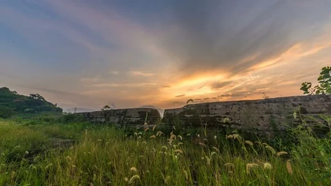 Sunrise Time lapse Stock Footage 77259255