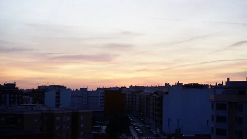 Sunrise time lapse Stock Footage 124917135