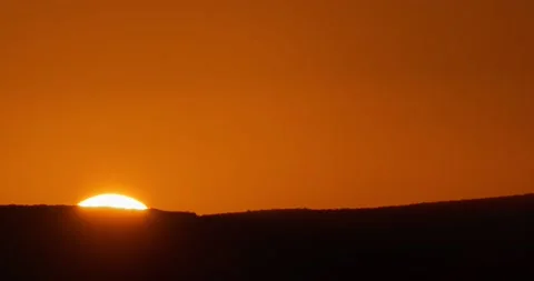 Sunrise time lapse in mountain. Stock Footage 137560697