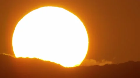 Sunrise time lapse in mountain.  Stock Footage 164347526