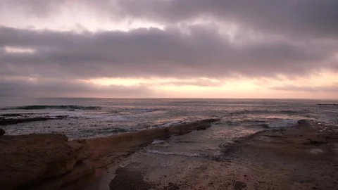 Sunrise time-lapse with moving clouds Stock Footage 157338858