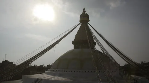 Sunrise Time Lapse. Nepal. Video stock 64899558