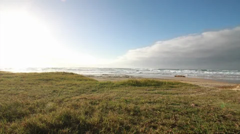 Sunrise time lapse over beach 库存影片 24794079