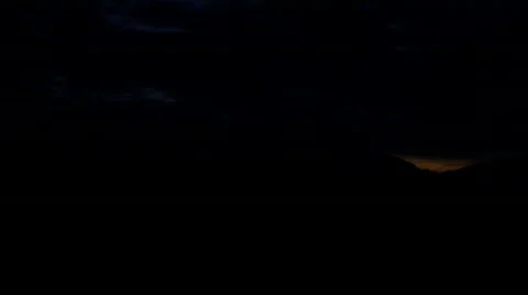 Sunrise Time Lapse Panning Stock Footage 401425