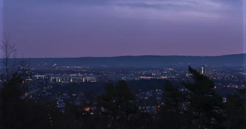 Sunrise Timelaps of Bonn Video stock 149828915