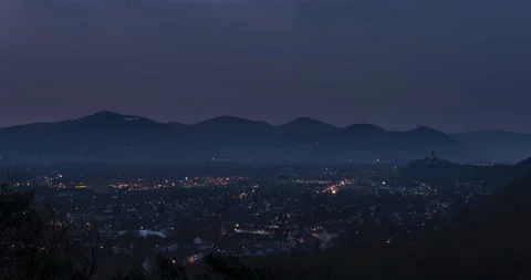 Sunrise Timelaps of Bonn Video stock 149829011