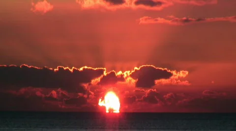 Sunrise Timelaps Stock Footage 203025