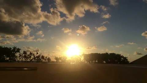 Sunrise timelapse in Cancun Stock Footage 134905546