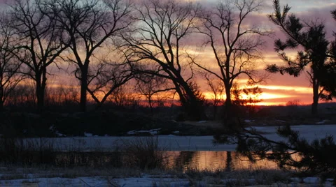 Sunrise Timelapse Video stock 1183539