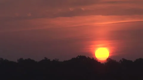 Sunrise Timelapse Stock Footage 32208600