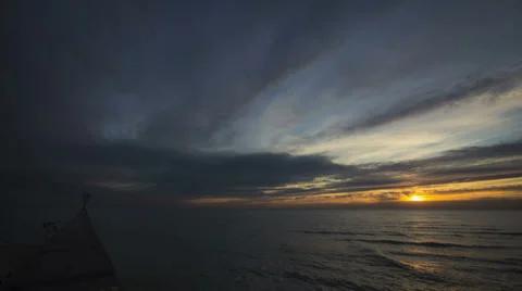 Sunrise Timelapse Stock Footage 32660788