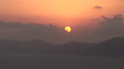 Sunrise timelapse Stock Footage 50389781