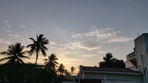 Sunrise timelapse Stock Footage 153615476