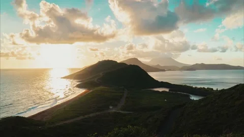 Sunrise TimeLapse Stockbeeldmateriaal 224188185