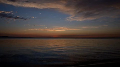 SUNRISE TIMELAPSE LAKE Video stock 110413537