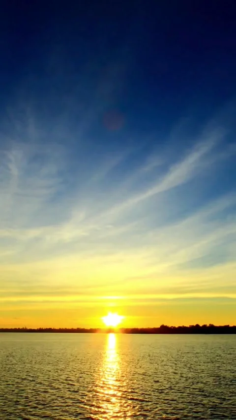 Sunrise timelapse, nature Stock Footage 314986256