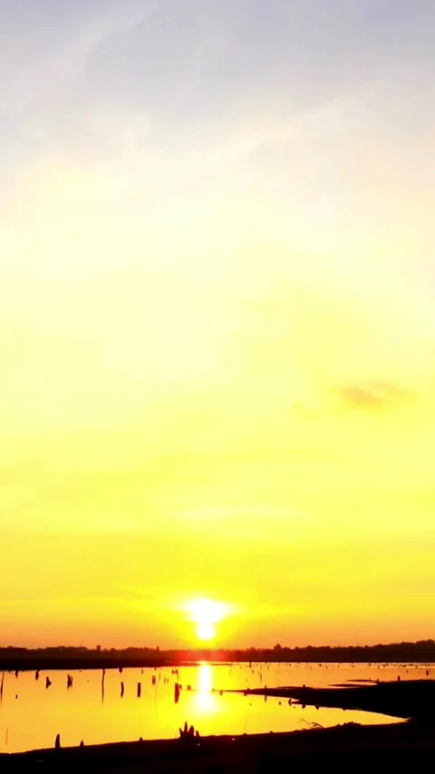 Sunrise timelapse, nature Stock Footage 314986282