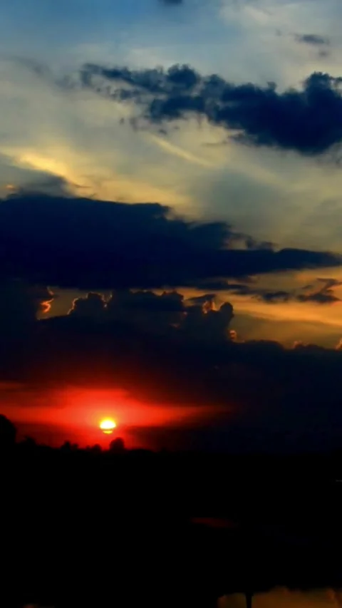 Sunrise timelapse, nature Stock Footage 314986316