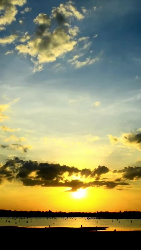 Sunrise timelapse, nature Stock Footage 314986319