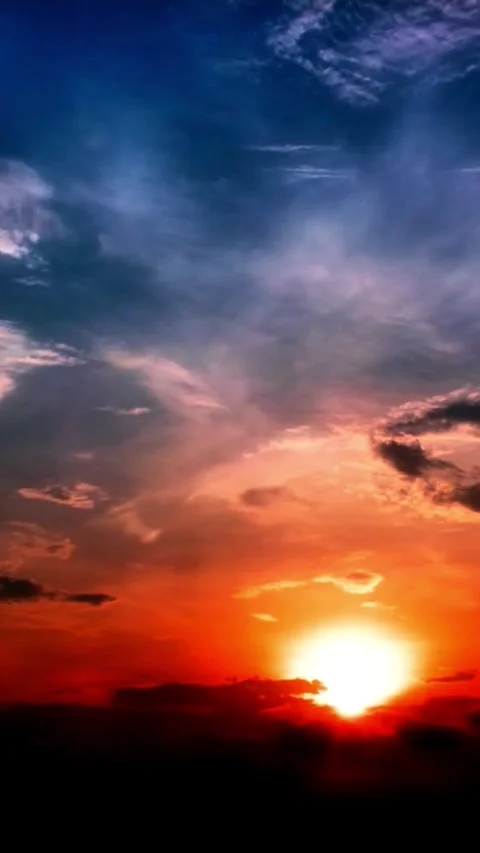 Sunrise timelapse, nature Stock Footage 314986332