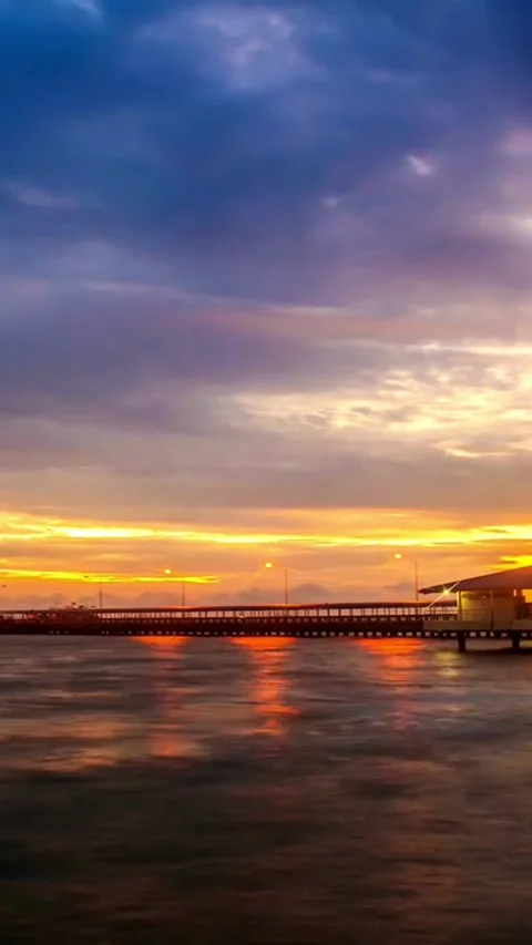 Sunrise timelapse, nature Stock Footage 314986340