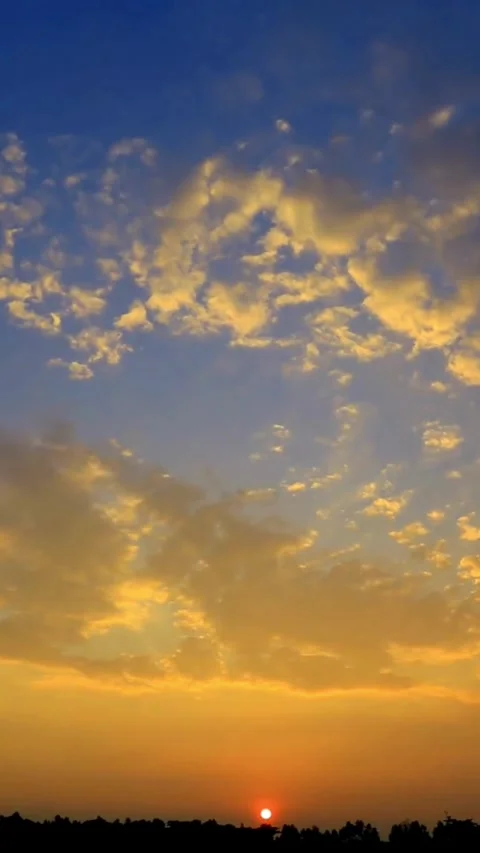 Sunrise timelapse, nature Stock Footage 314986365
