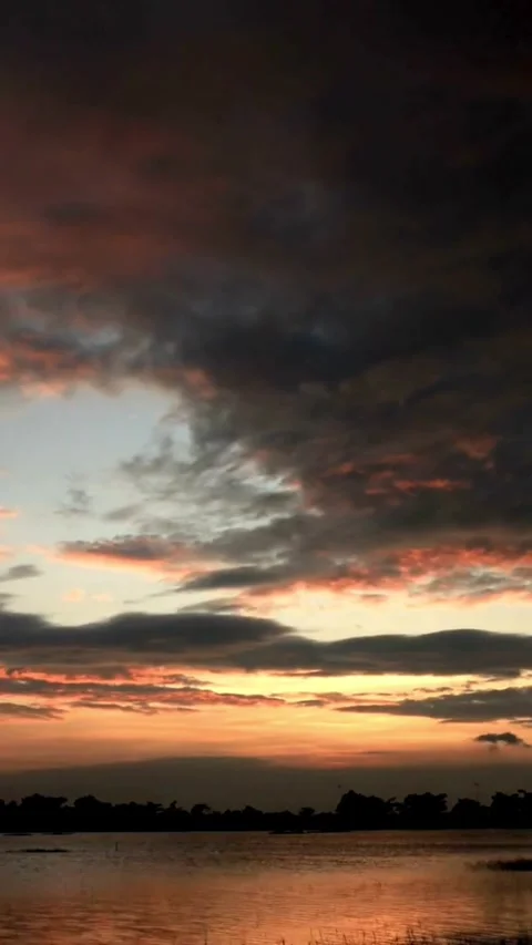 Sunrise timelapse, nature Stock Footage 314986387