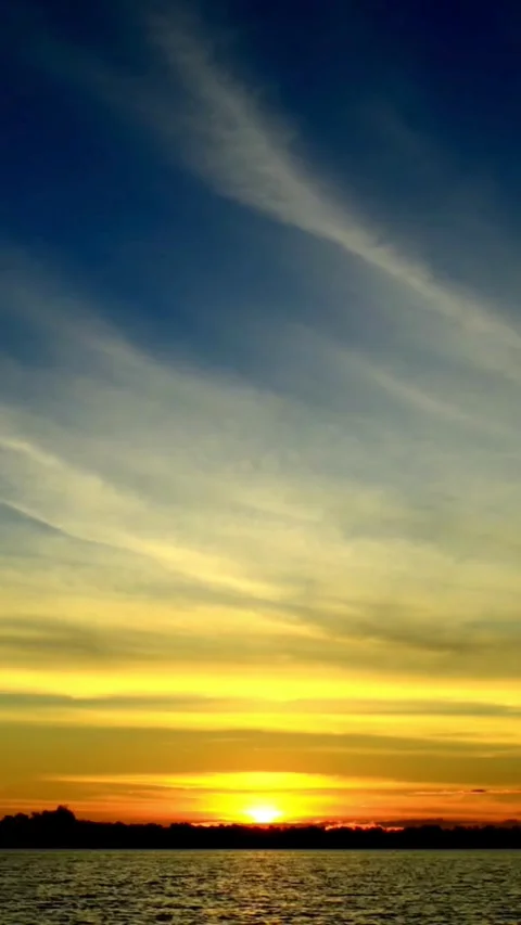 Sunrise timelapse, nature Stock Footage 314986416